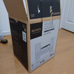 【ほぼ未使用】「SONY マルチコネクトコンポ CMT-SBT100」の画像