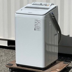美品！洗浄済み ! ! ◇パナソニック 洗濯機 2019年製 7Kg エコナビ パワフル滝洗い 毛布コースNA-FA70H6 保証付 ! 配送可 ! !の画像