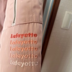 Lafayette ミリタリージャケット ピンク　定価42000円　ブランド　の画像