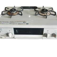 ○Paloma パロマ　 ガスコンロ　2口 グリル付き IC-S37SH-Rの画像