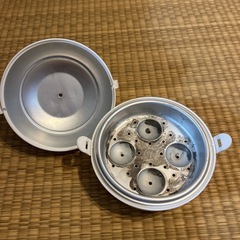 レンジでゆで卵の画像