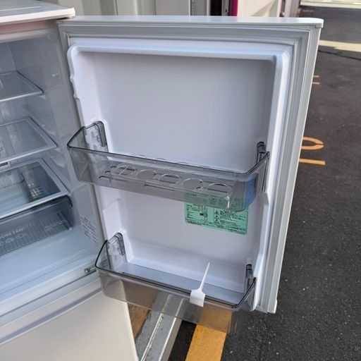🉐C7609☆2023年製☆三菱 冷蔵庫 自動霜取り 一人暮らし ホワイト