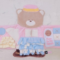 BITE ME バイトミー　ベルボーイくまノーズワークマットの画像