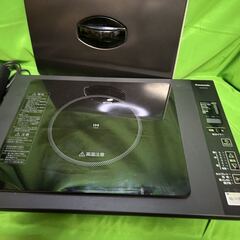 パナソニック IHホットプレート ブラック KZ-HP1100-K！ IH調理器の画像