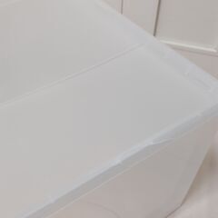 無印良品　収納ケース（ポリプロピレンケース引出式・横ワイド・深型）の画像