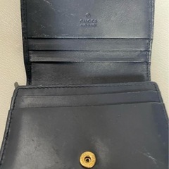 正規品　GUCCI マーモントデニム　折り財布の画像