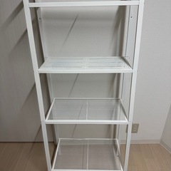 IKEA シェルフユニット　棚　ホワイトの画像