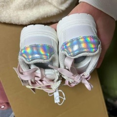 zara キズ　シュズ　13,6cmの画像