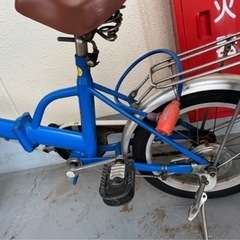 16インチ　折りたたみ自転車の画像