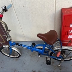 16インチ　折りたたみ自転車の画像
