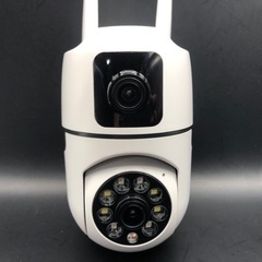 【143】新品4台 屋内 3MP デュアルレンズ ワイヤレスネットワークカメラの画像