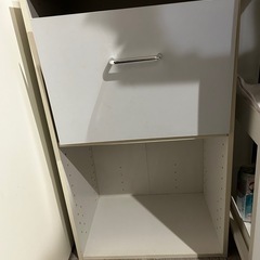カラーボックス白の画像