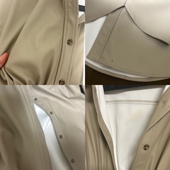 訳あり KBF アーバンリサーチ フェイクレザー ロングコート 合成皮革 ワンサイズの画像