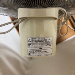 扇風機　リモコン付きの画像