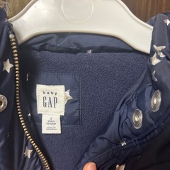 baby GAP 星柄ダウンコートの画像