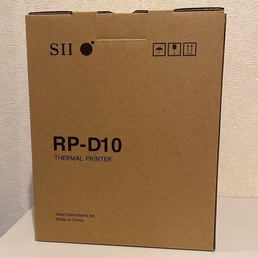 新品 SIIセイコーインスツル サーマルプリンター　RP-D10-W27J1-U Cube POSプリンターホワイトUSB