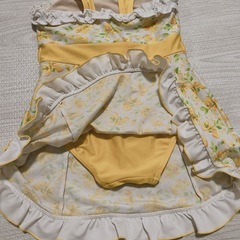 女の子ワンピース水着 120㎝の画像