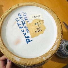 【確定済】イタリア Deruta マジョリカ壺 アンティーク 薬瓶 陶器の画像