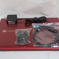 🎑NEC🌟Lavie🌟NS300KAR🌟美品赤🌟SSD🌟WIN11🌟Office2021🌟25H2適用の画像