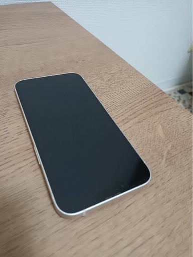 【美品】  iPhone13 128GB スターライト　white ホワイト　傷なし