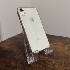 iPhone XRホワイト　中古の画像