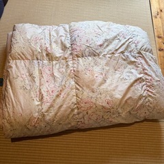 寝具 シングル　羽毛掛布団 10枚以上ありますの画像