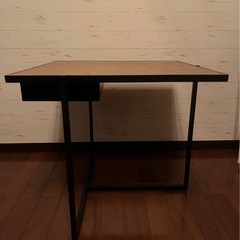 木目　テーブル　希少の画像