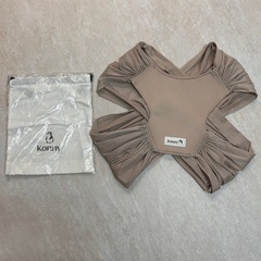 KONNY 抱っこひも XS メッシュ サマー ベージュ コニー スリング 抱っこ紐の画像