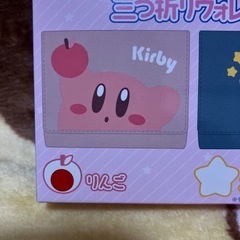 カービィ三つ折りウォレットの画像