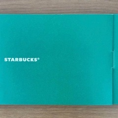 【新品未使用】STARBUCKS 折り紙メモ帳の画像