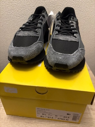 【新品】Moage Co 27.5cm black Onitsuka Tiger