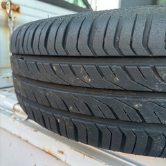 タイヤホイールセット、165ー55-15.75v、15x4.5の画像