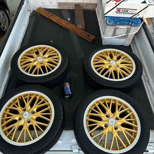 タイヤホイールセット、165ー55-15.75v、15x4.5
