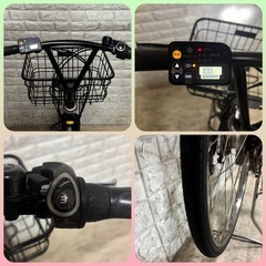 ✨美品✨パナソニック電動自転車  26インチ室内保管✨p110の画像