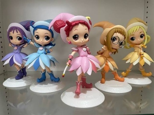 おジャ魔女どれみ フィギュアセット Qposket フィギュア おジャ魔女