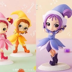【レア商品】【箱無し開封品】【コンプセット】Qposket おジャ魔女どれみ Aカラーコンプセット ＋ Qposket 初代どれみちゃんAカラー の画像