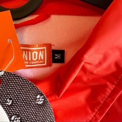 UNION 撥水オレンジナイロンジャケット Mの画像