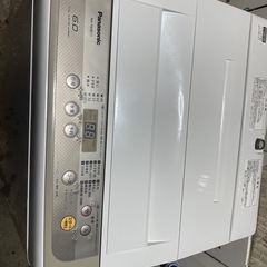 panasonic 6kg  洗濯機 2018年製.動作確認済みの画像