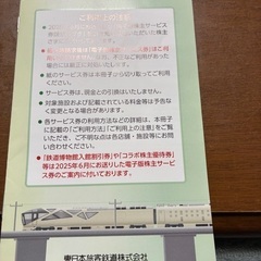 JR東日本株主優待割引券7枚、電子版サービス券、冊子版サービス券の画像