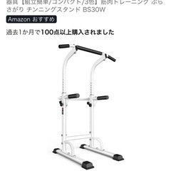 懸垂バーの画像