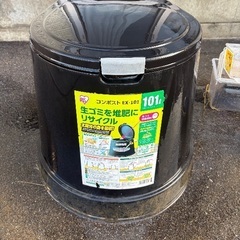 アイリスオーヤマ コンポスト エココンポスト EX-101 ブラックの画像
