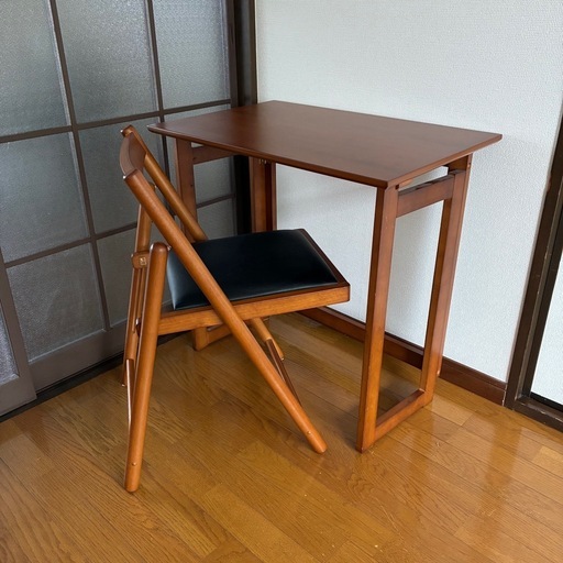 折り畳みデスク&チェアー セット