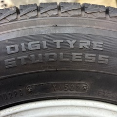 ジムニー用スタッドレスホイールセットの画像