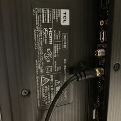 （ジャンク）音は出るが画面映りません 55インチ 4Kテレビ　TCL 55C815の画像