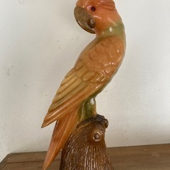 鳥の置き物の画像