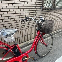 新型パナソニック電動アシスト自転車の画像