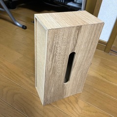 テッシュボックス(木)の画像