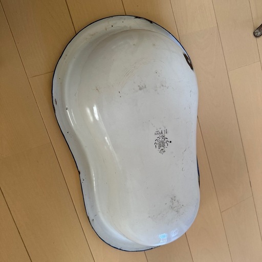 決まりました　レトロ　琺瑯