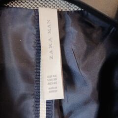☆ZARAメンズＭサイズ秋冬ジャケット☆50円の画像