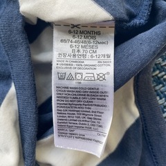 GAP半袖ロンパースの画像